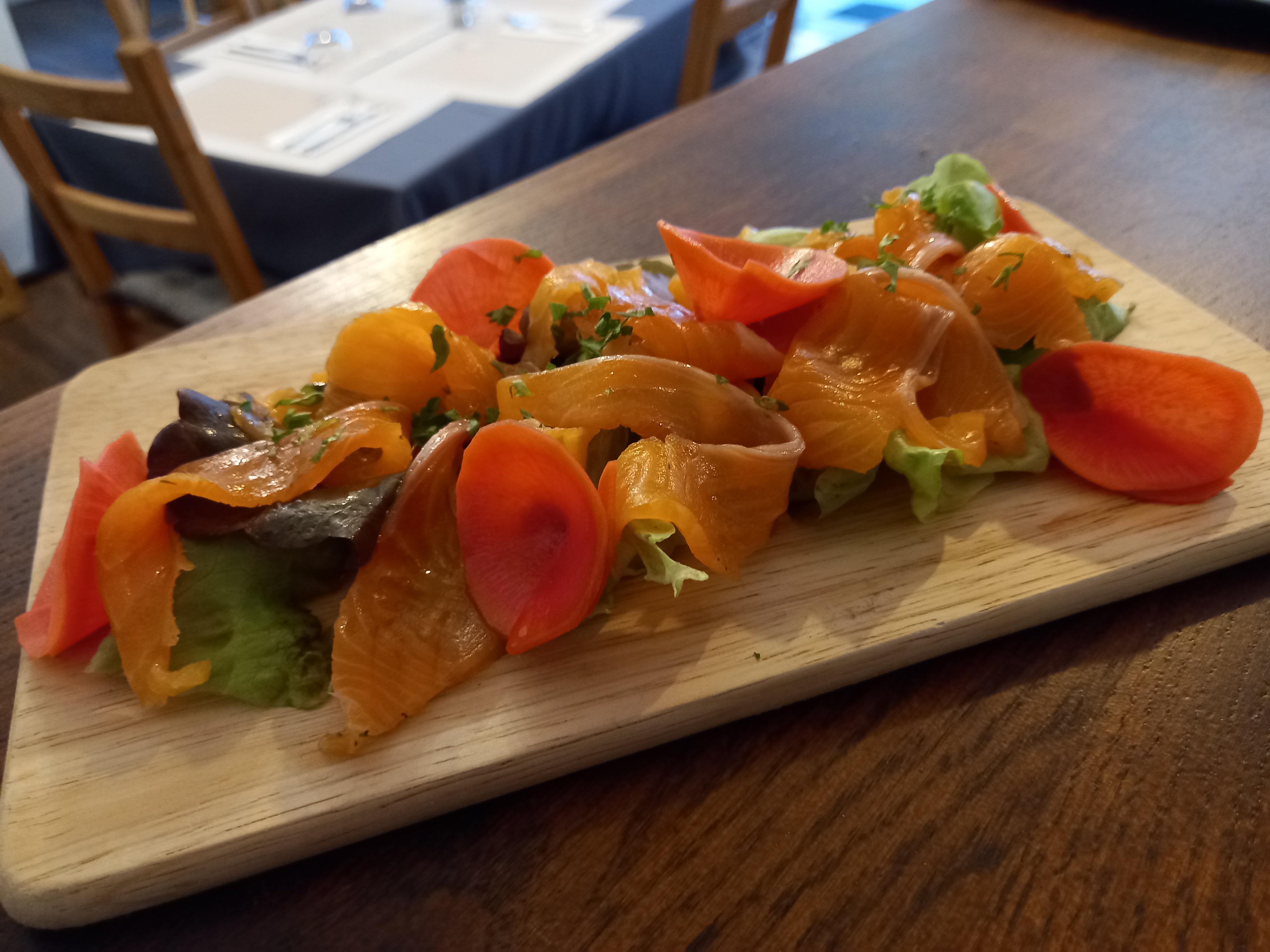 Table d'hôtes — dessert maison